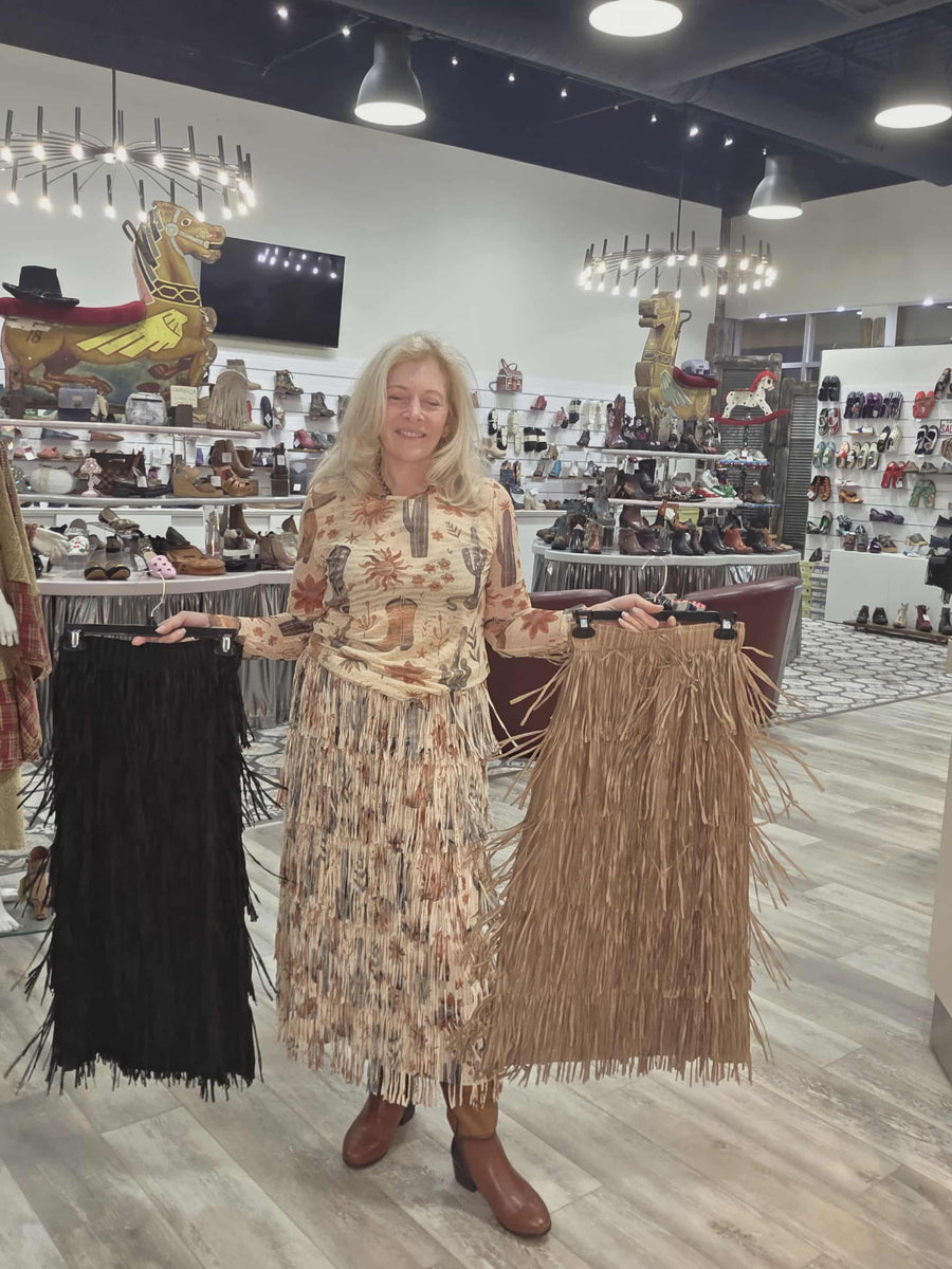 Fringe Skirt by WAY