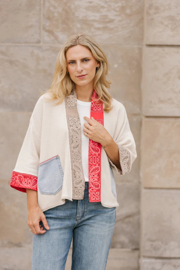Bandana Cardigan by Shannon Passero