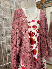 Loretta Dress in American Rose Print by Effie's Heart