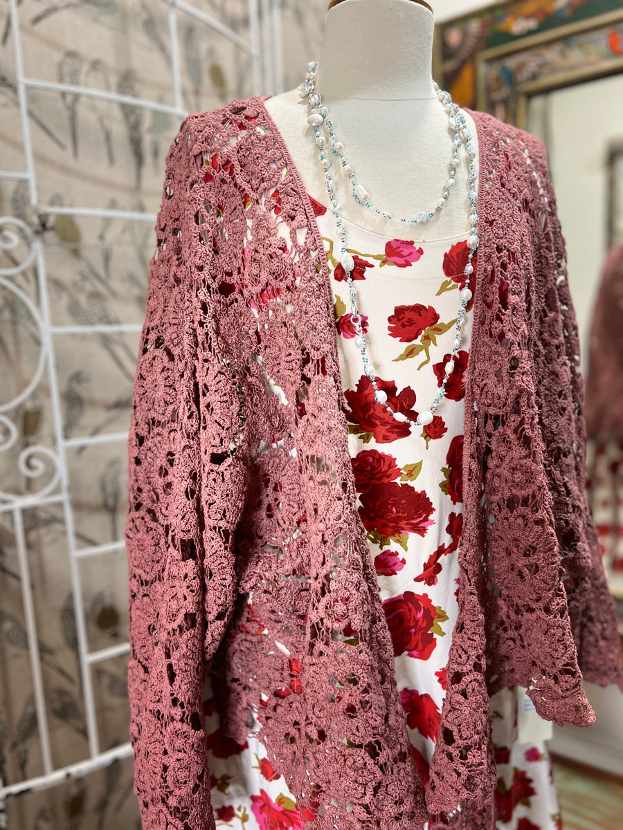 Loretta Dress in American Rose Print by Effie's Heart