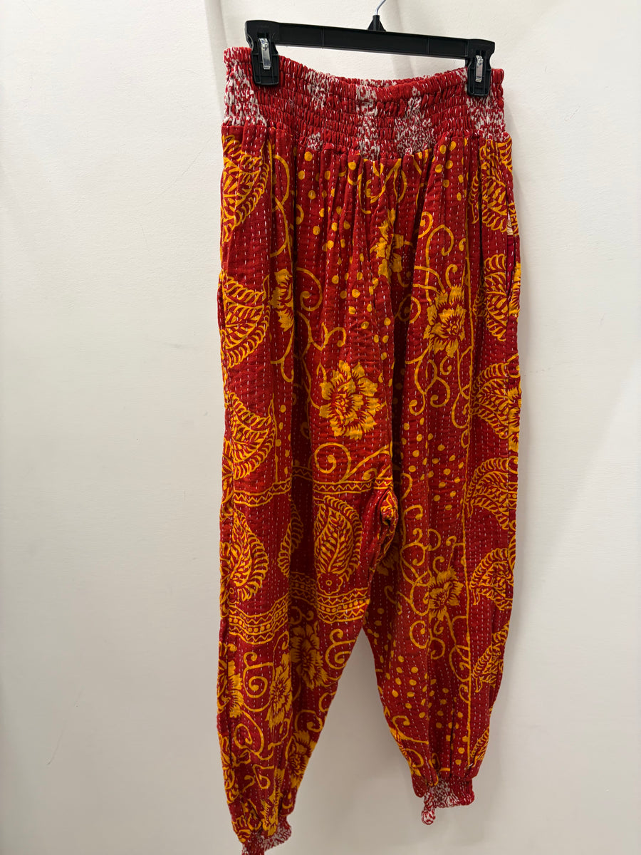 Pareo Kantha Sari Jogger Pant #101 by Kantha Bae
