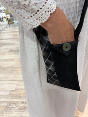 Vintage Tie Crossbody Bag #11