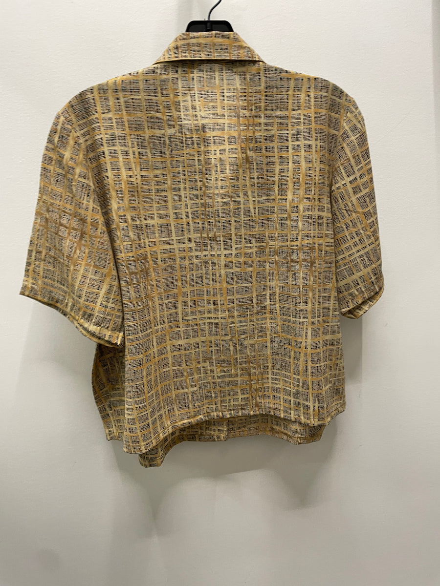 Reworked Flowy Crop Button Down #107