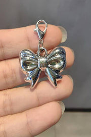 CLASSIC SILVER BOW SHOE CHARM Robin Boutique