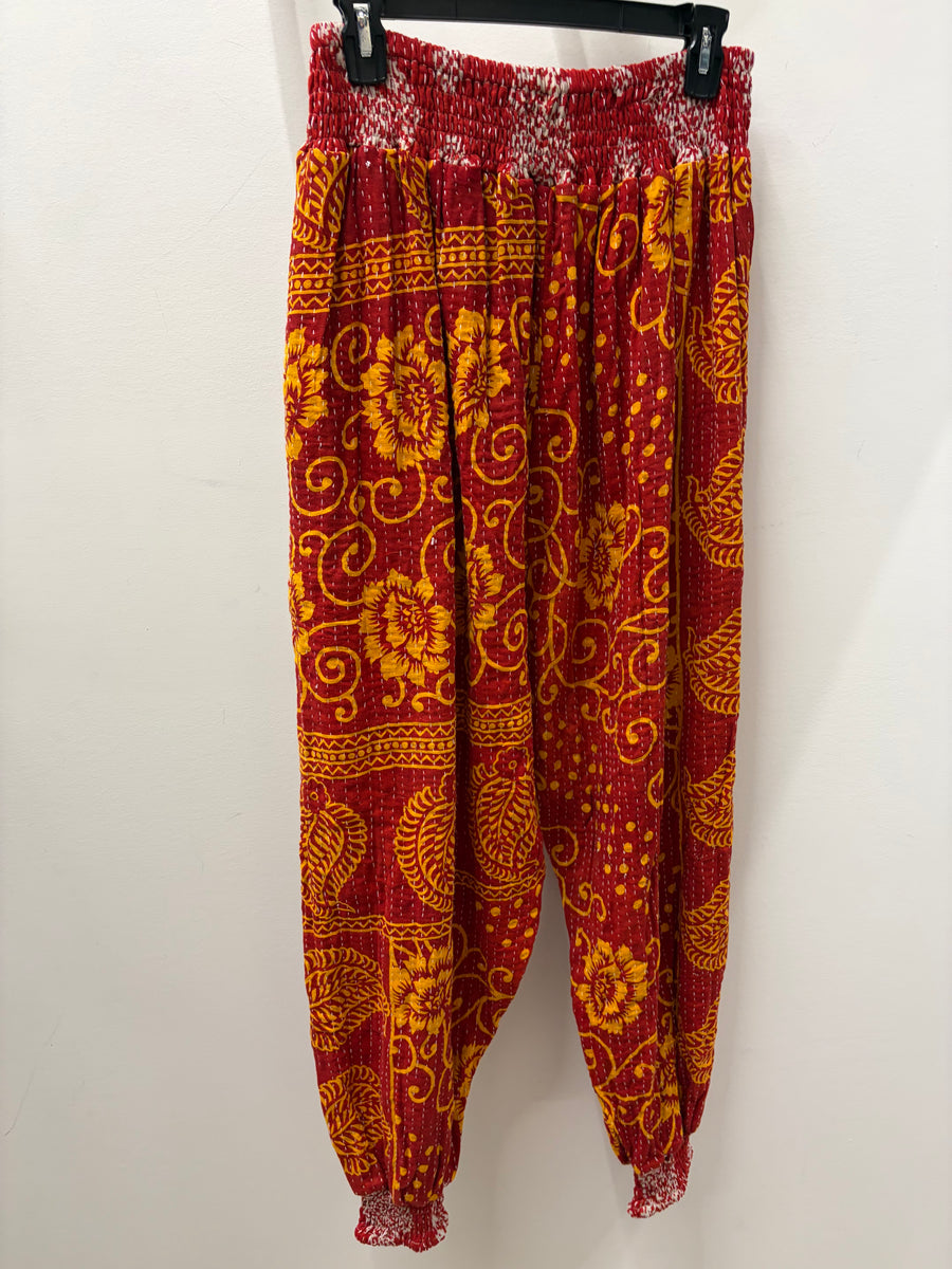 Pareo Kantha Sari Jogger Pant #101 by Kantha Bae