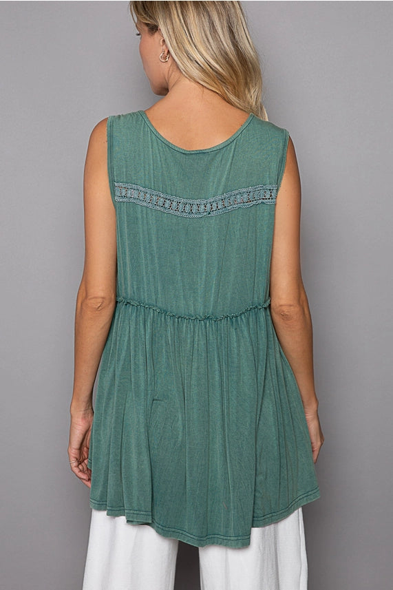 Sleeveless Empress Top
