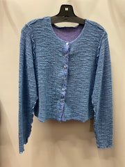 Texture Crop Cardigan by Cut Loose
