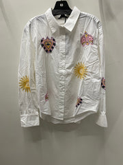 Button Down Blouse in Pocket Full of Sunshine by Driftwood