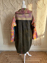 Fine Kantha Drifter Coat #224 by Kantha Bae
