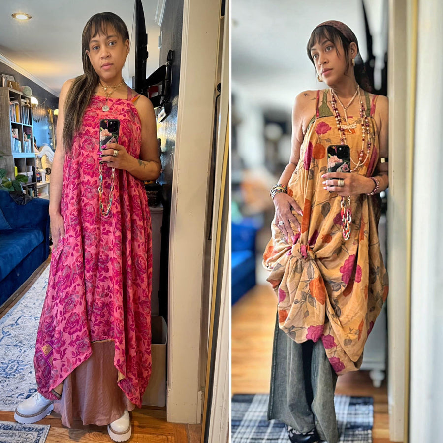 Duality Silk Gonna Shine Maxi Dress #401 by Kantha Bae