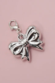 CLASSIC SILVER BOW SHOE CHARM Robin Boutique
