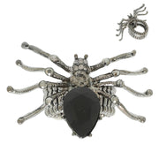 Halloween Jeweled Spider Stretch Ring Robin Boutique