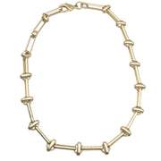 Knotted Chunky Link Chain Necklace