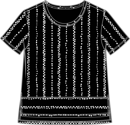 Driftwood Stripe Dockside Tee by Escape by Habitat 11520 Robin Boutique