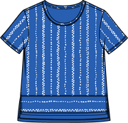 Driftwood Stripe Dockside Tee by Escape by Habitat 11520 Robin Boutique