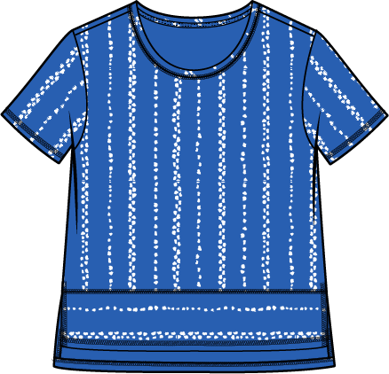 Driftwood Stripe Dockside Tee by Escape by Habitat 11520 Robin Boutique