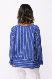 Driftwood Stripe Lookout Pullover by Escape by Habitat 11521 Robin Boutique