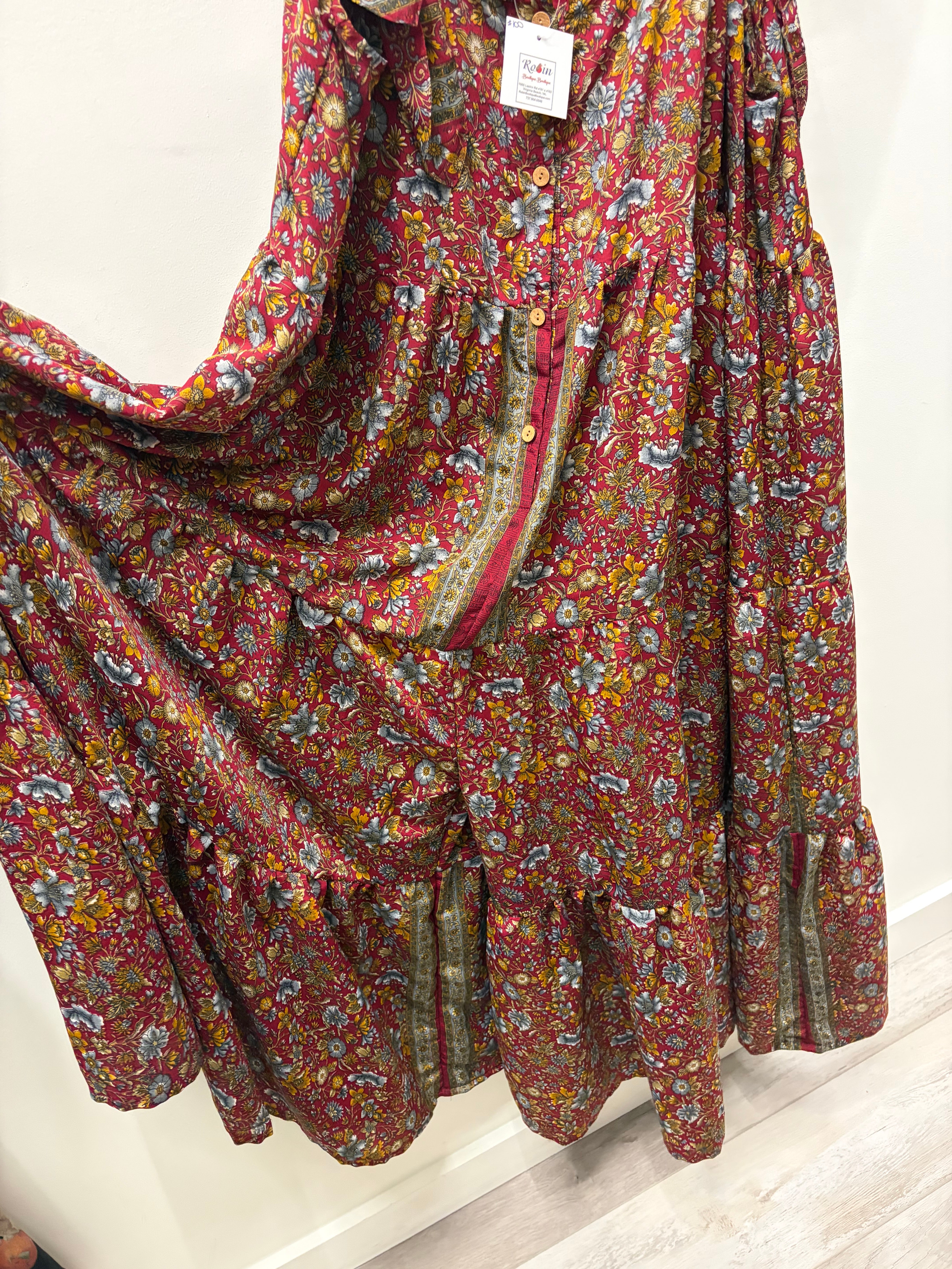 Silk Celeste Jumpsuit #100 by Kantha Bae