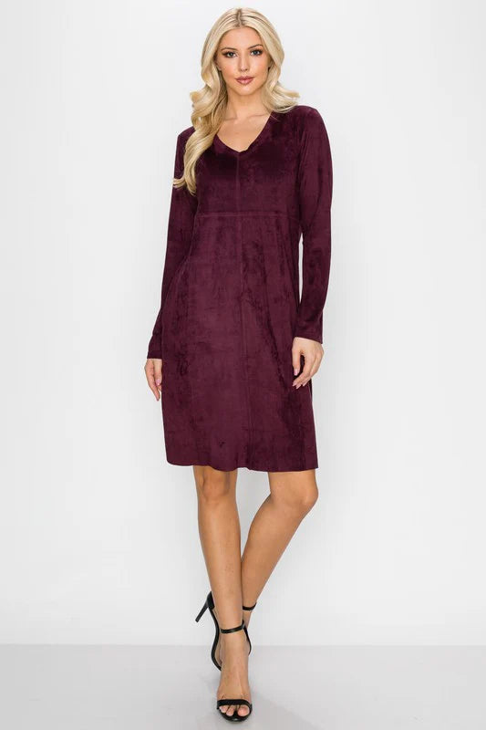 Aurora Dress in Mulberry by Joh Robin Boutique