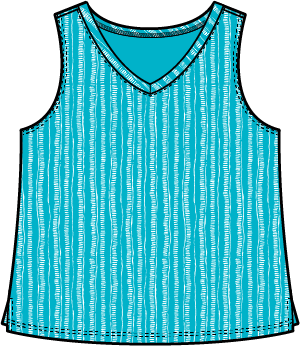 Bali Stripe Tank