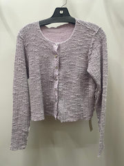 Texture Crop Cardigan by Cut Loose