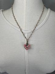Mini Miss Piggy Necklace by Gina