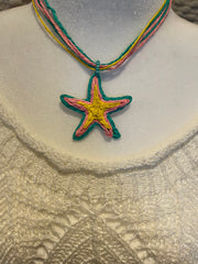 Rattan Starfish Necklace