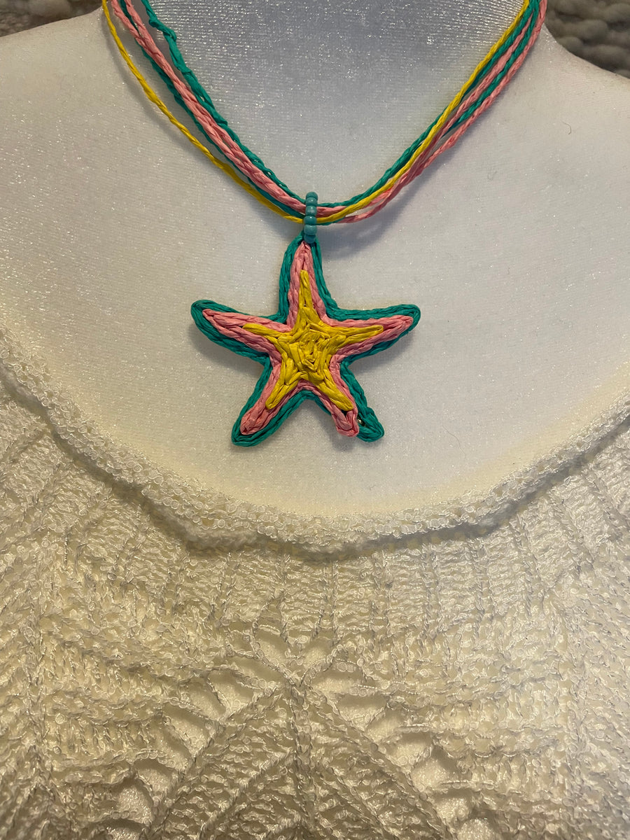 Rattan Starfish Necklace