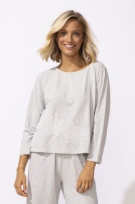 Embroidered Applique Easy Breezy Boxy by Escape by Habitat