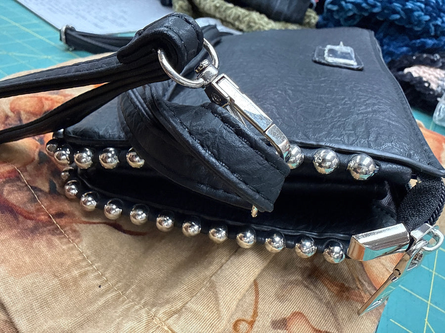 Studded Clutch or Shoulder Handbag Robin Boutique