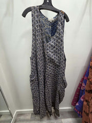 Duality Sari Harmony Wide Leg Jumpsuit #1044 by Kantha Bae