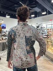Patchwork Poetry Terry Jacket by The Paper Lace