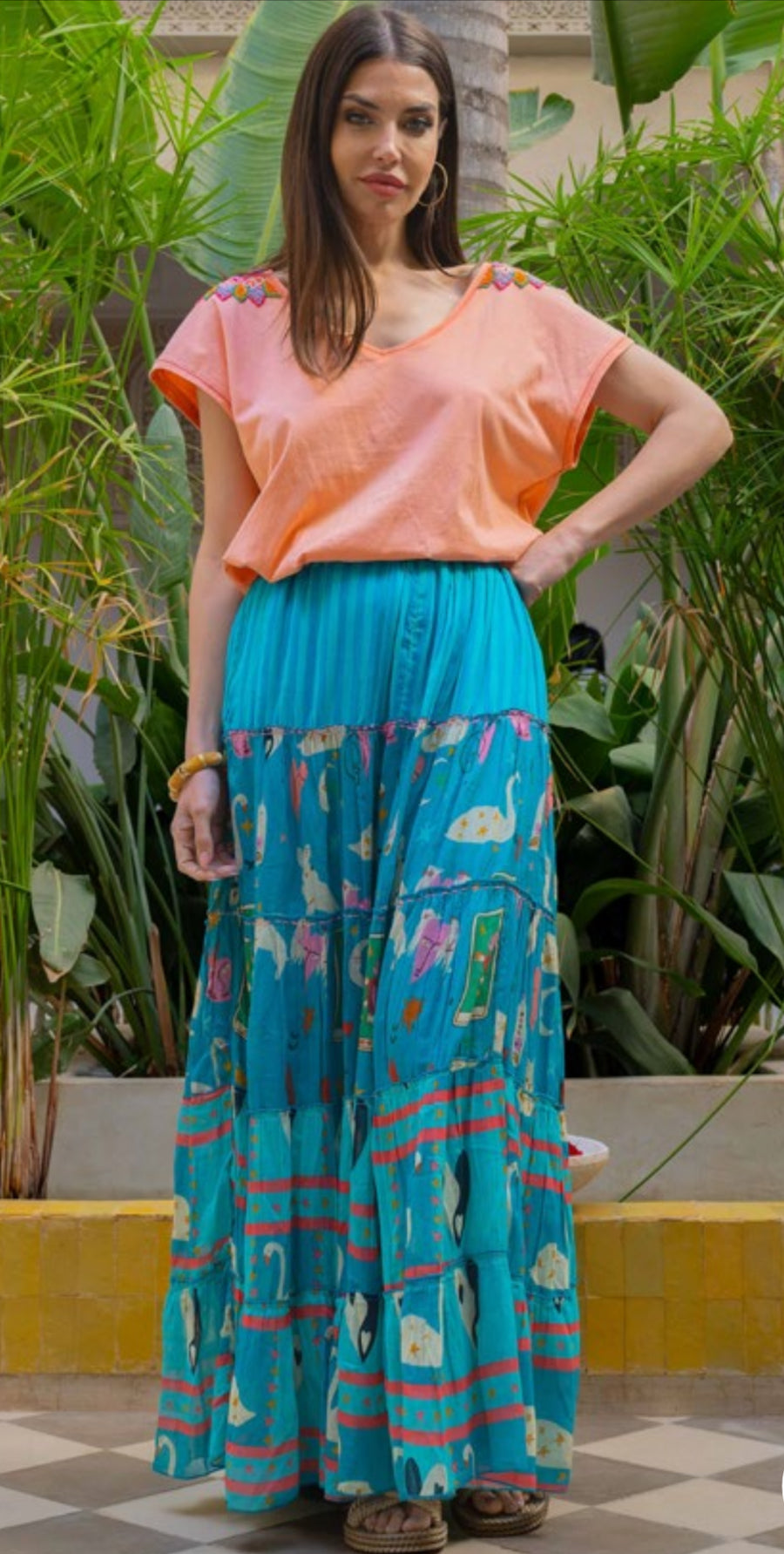 Costa Maxi Skirt