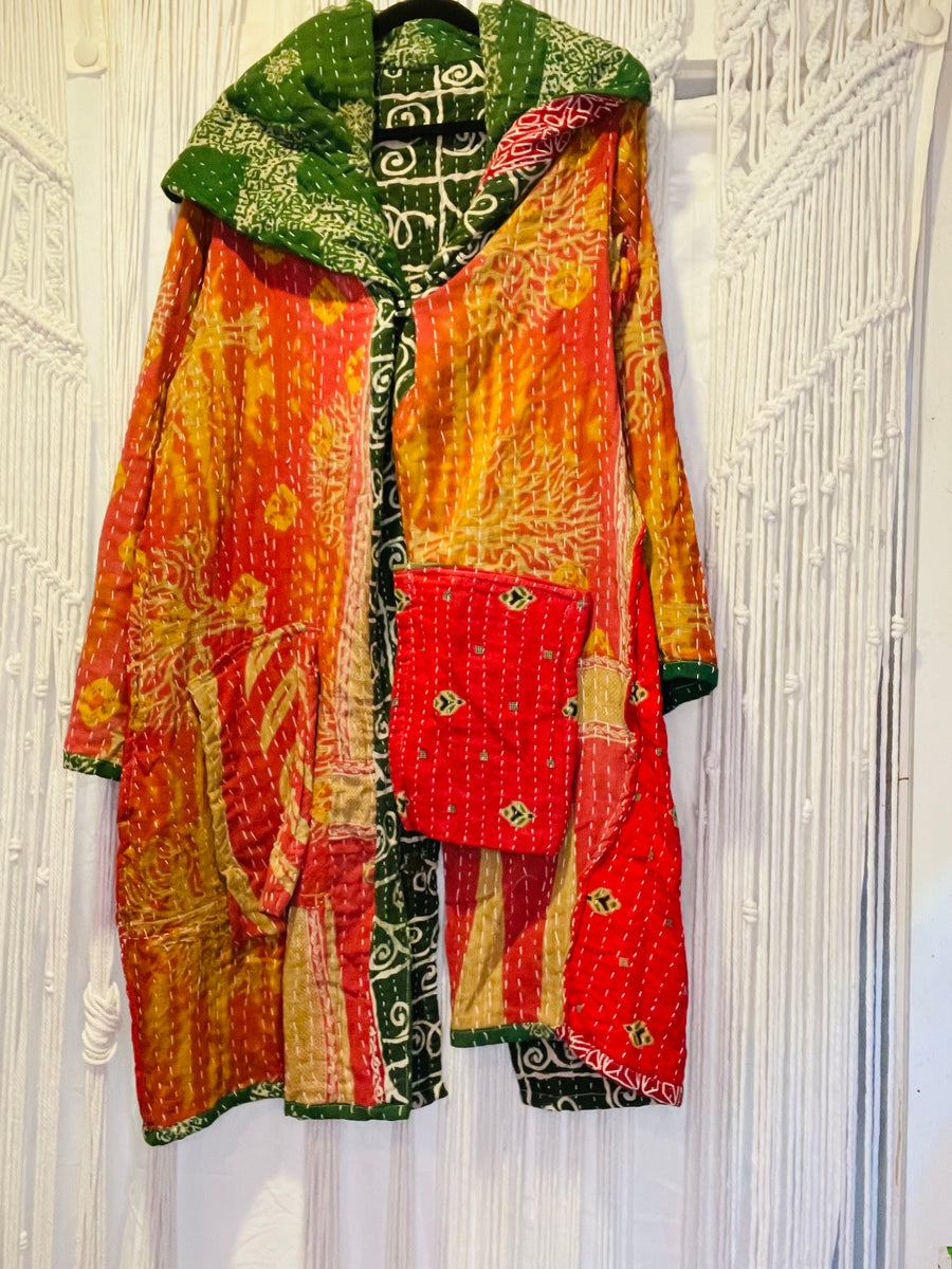Koverlet Nomad Coat by Kantha Bae Robin Boutique