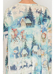 Sparkly Mesh Duster in Snow by Origami - Robin Boutique