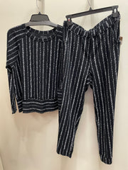 Driftwood Stripe J Pocket Flood Pant by Escape