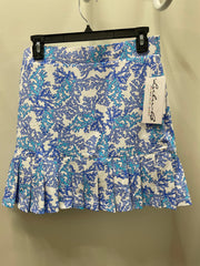 Flounce Skort in Coral Blues by Lulu-B