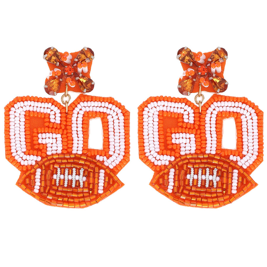 Football Themed Earrings