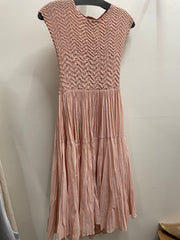 Pleated Cupsleeve Dress by EllyNDale