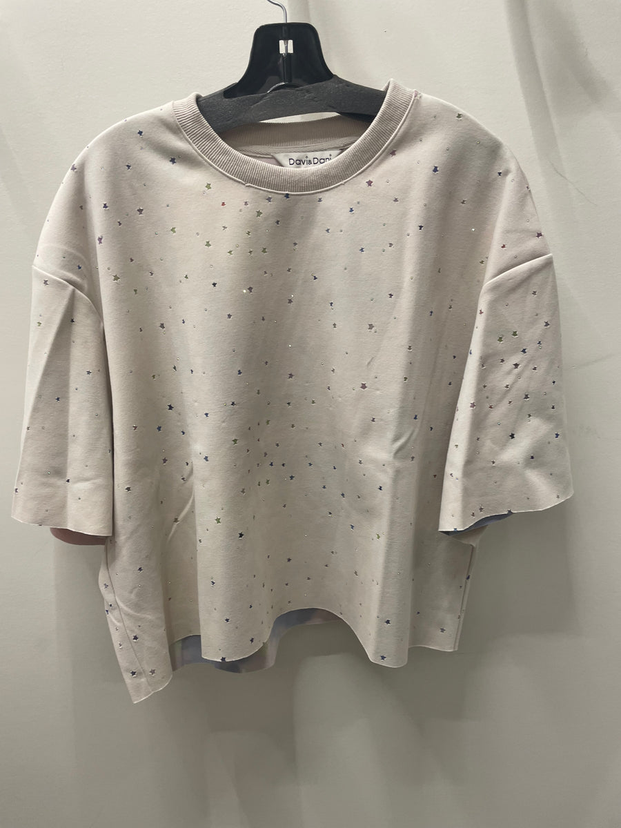 Star Print Relaxed Tee by Davi & Dani