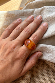 Chunky Resin Statement Ring