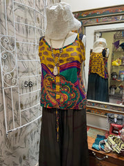 Silk Butterfly Tank by Kantha Bae One Size - Robin Boutique-Boutique 