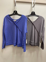 Modal Spandex Terry Front Back Pullover by Escape by Habitat 26836 Robin Boutique