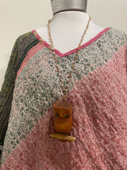 Rustic Owl Necklace by Gina