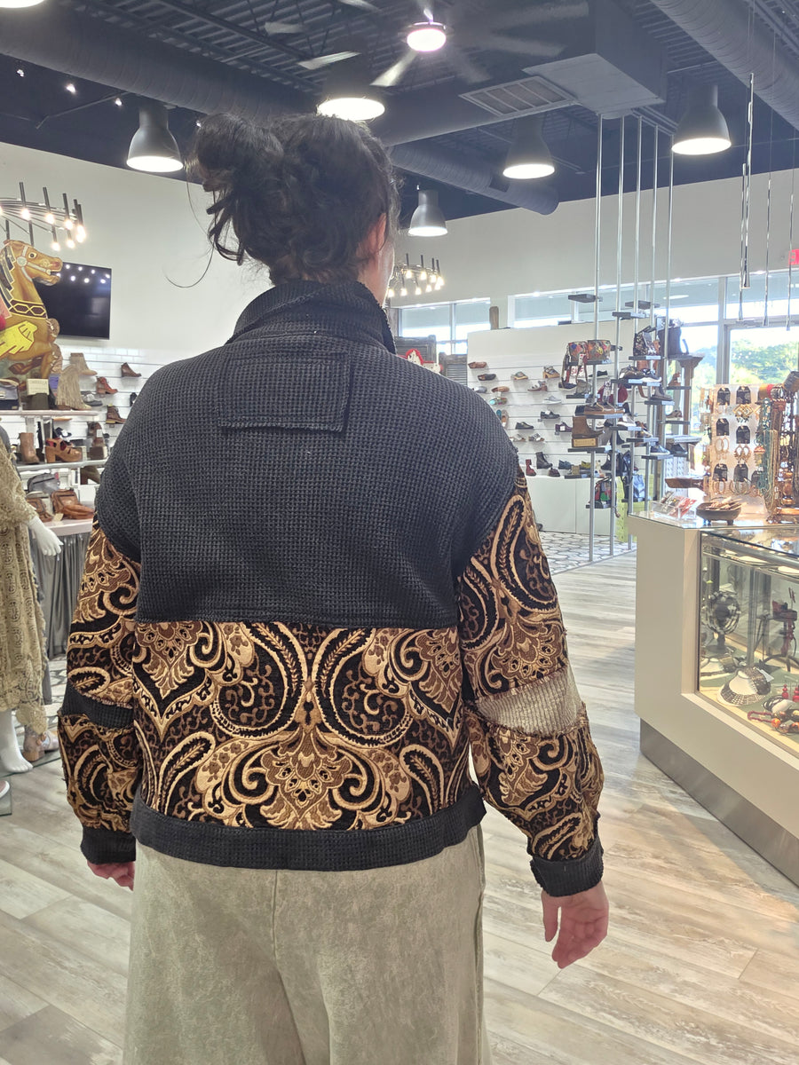Jacquard Mix Jacket