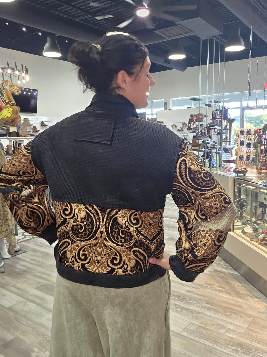 Jacquard Mix Jacket
