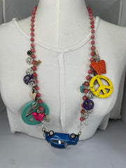 Blue Punch Buggy Necklace by Gina