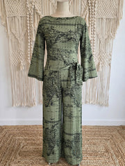 Dolores Pants in Atlas Print by Effie's Heart