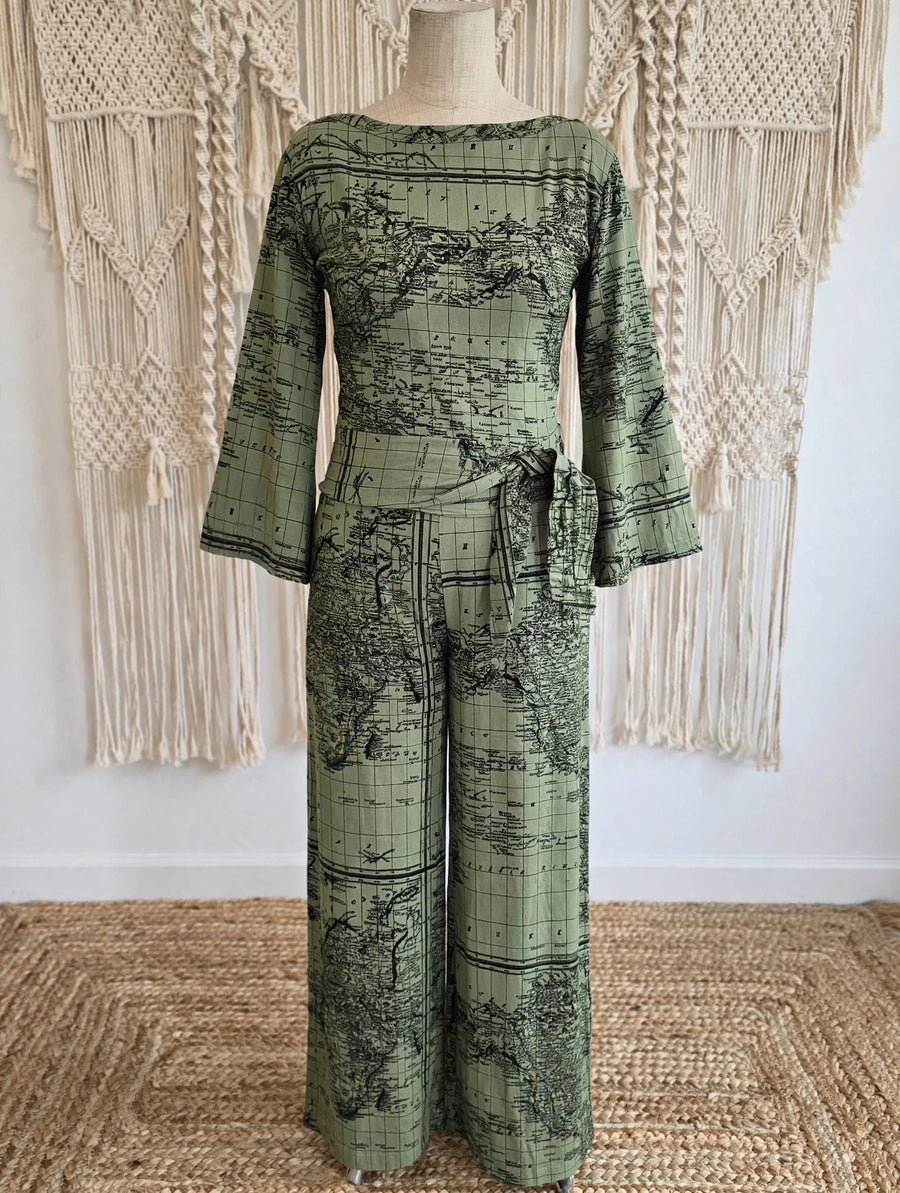 Dolores Pants in Atlas Print by Effie's Heart