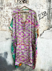 Silk Midi Muu #238 by Kantha Bae